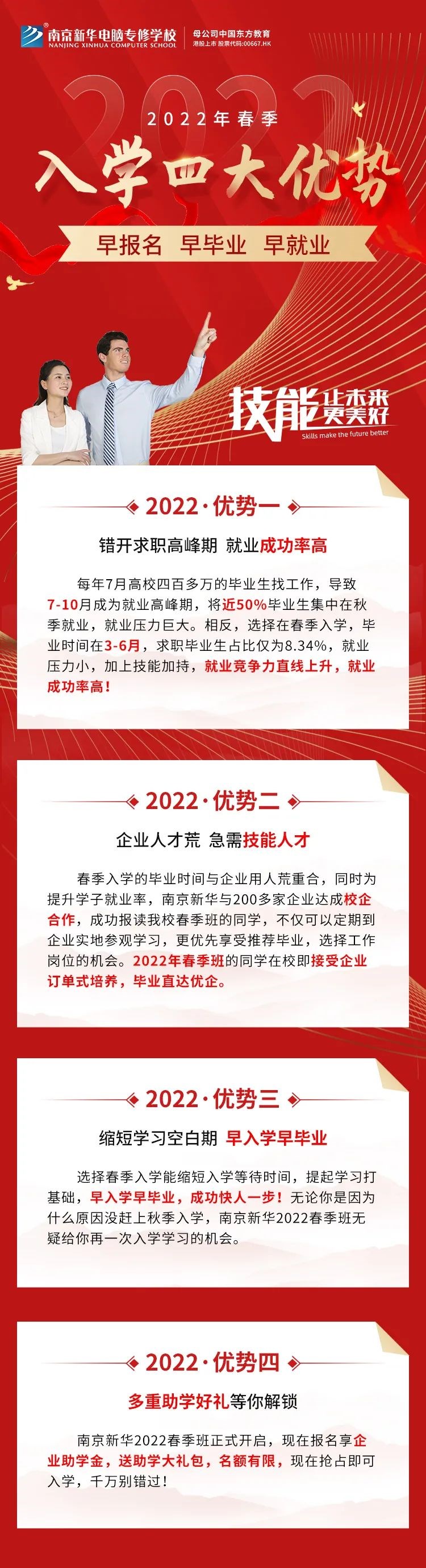重要通知|南京新華春季線上報名通道已開啟！